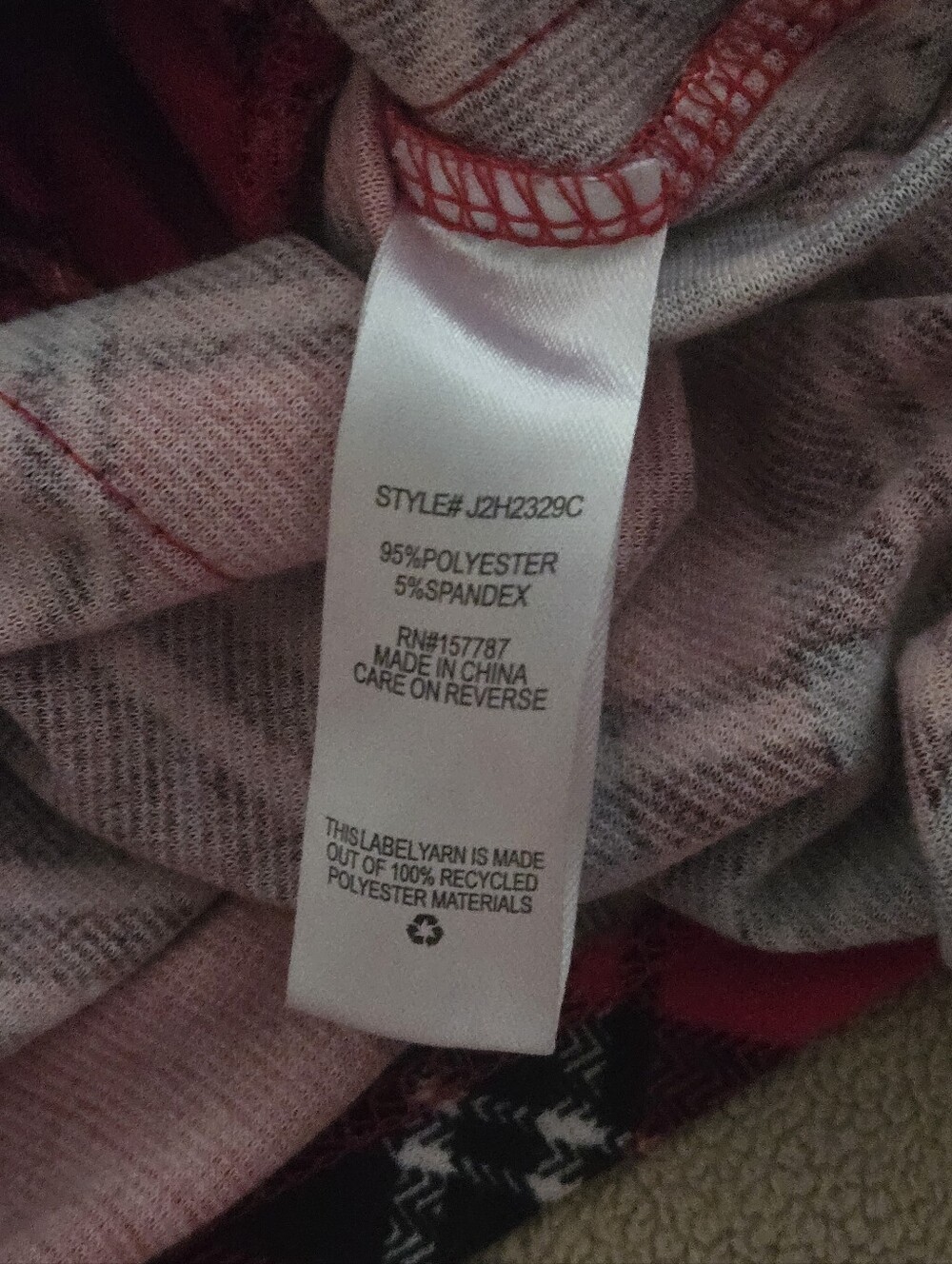 Jolie And Joy Girls Red Plaid Skirt Size L - Junior - Picture 5 of 5